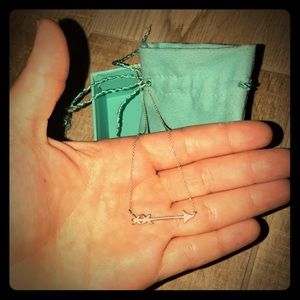 Tiffany arrow necklace